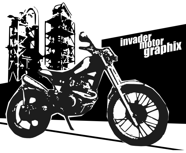 ｘｌｒ２５０の壁紙 Invadermotorcycle インベーダーモーターサイクル Invader Motor Cycle